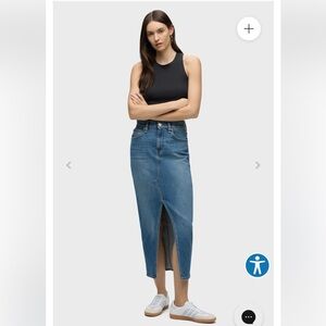 Hudson Reconstructed Skirt in Lucent